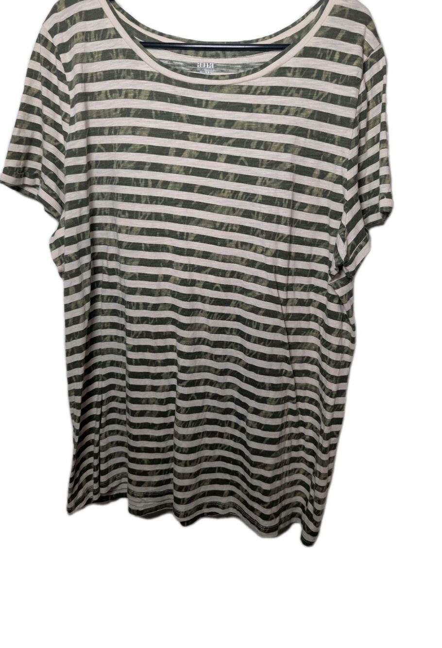 A.n.a. Shirt Short Sleeve T-shirt Women's Size * 2X Tee Geometric Artsy Boho Top